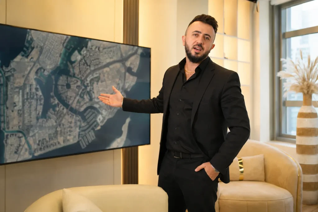 Presenting a project on the big screen