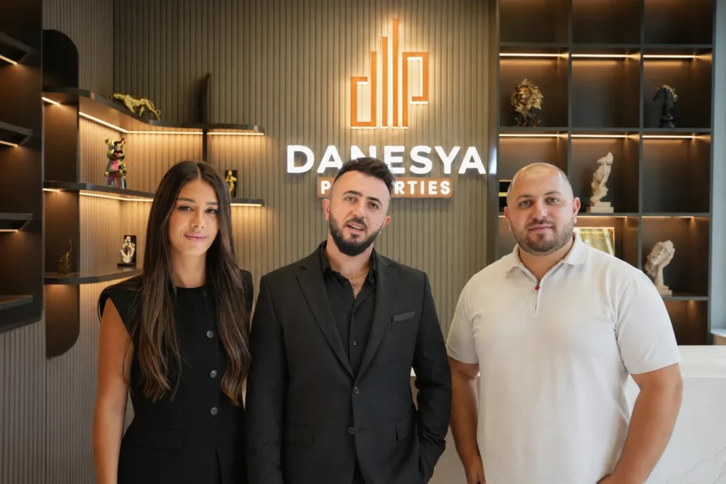 The Danesya Properties team in the Business Bay office
